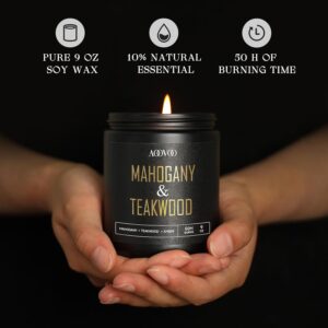 Mahogany Teakwood Candle