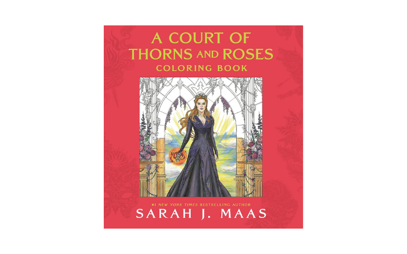 a Court of Thorns and Roses Coloring Book