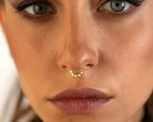 Gold Indian Septum Nose Rings