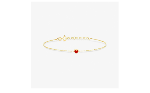 Shop Personalized Heart Bracelets