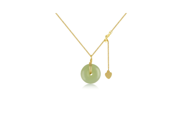 Gold Jade Necklace