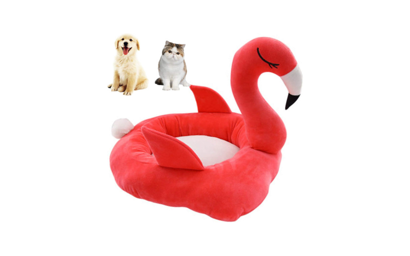 Flamingo Dog Bed Small